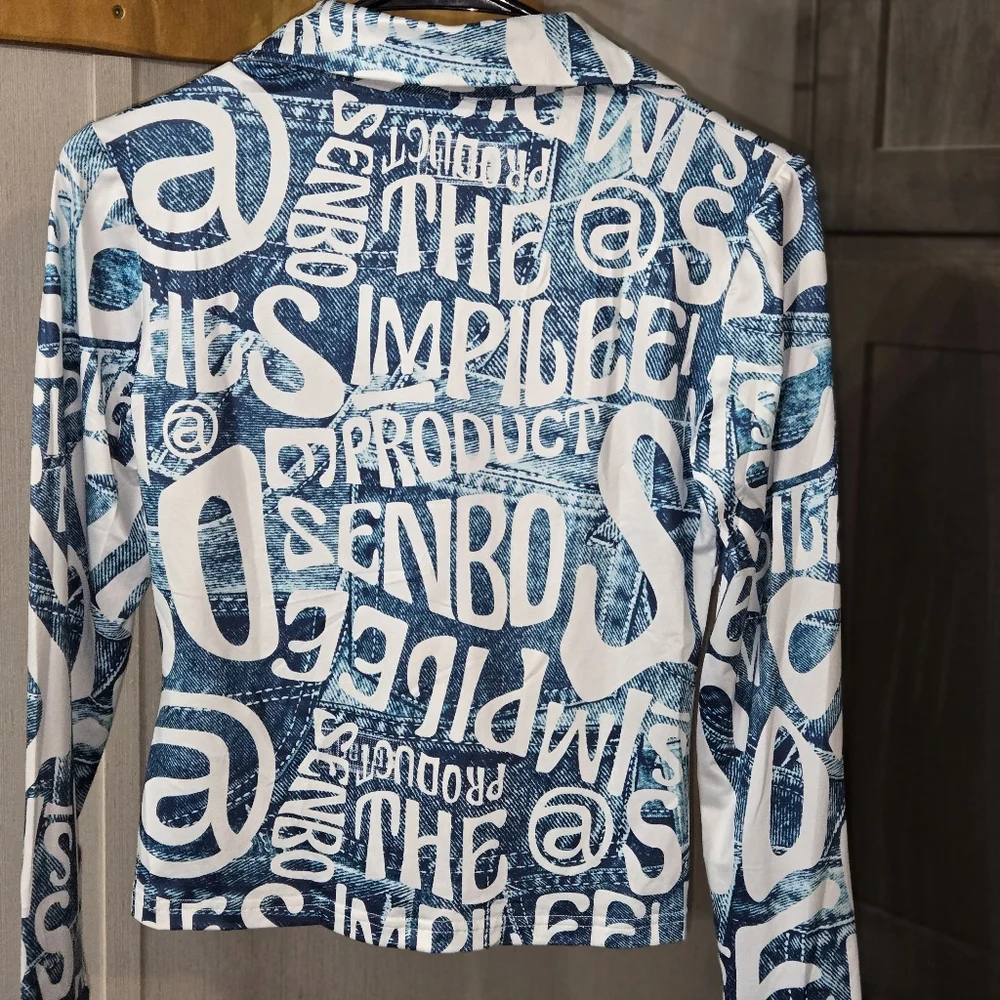 ***SIMPLEE  Long Sleeve  Collar Shirt - Picture 5 of 9